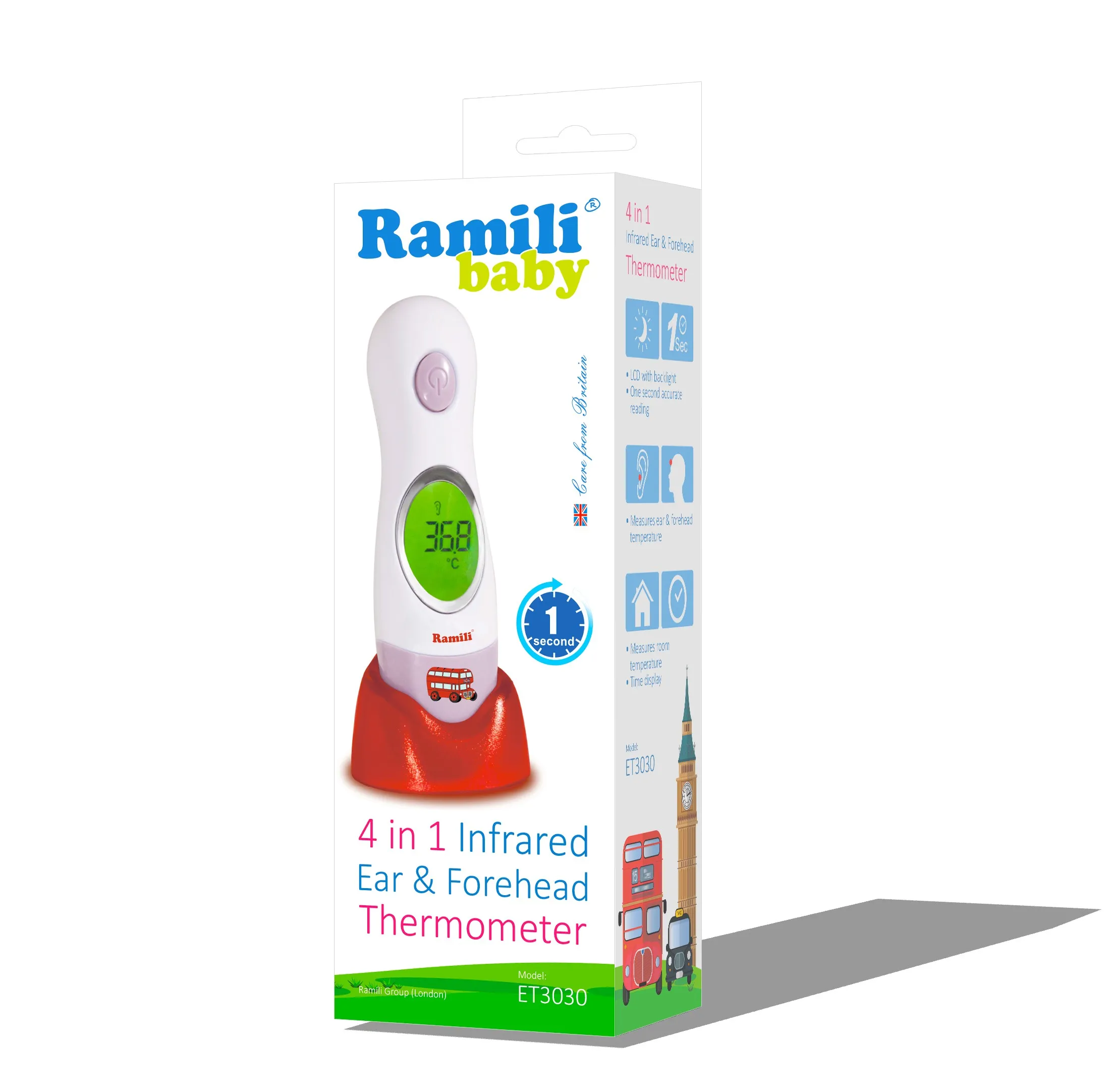 Медицинский термометр Ramili ET3030 в Москве и Московской области от магазина Ammina